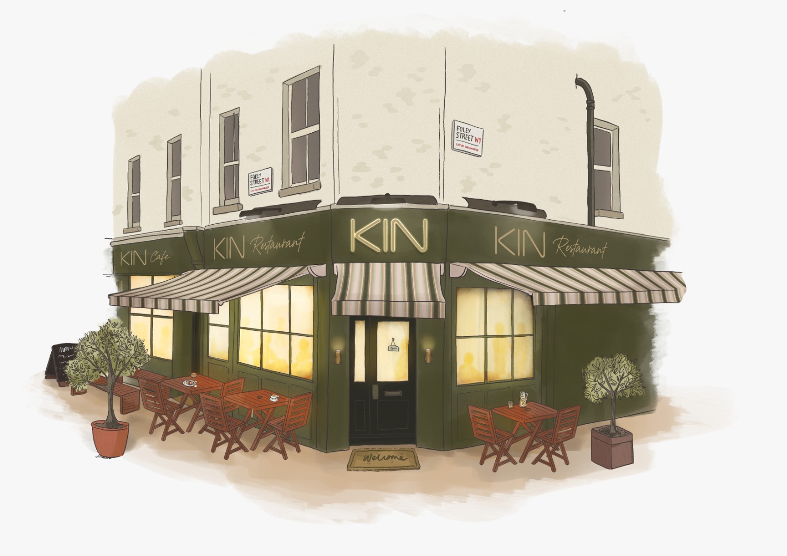 KIN Cafe in London